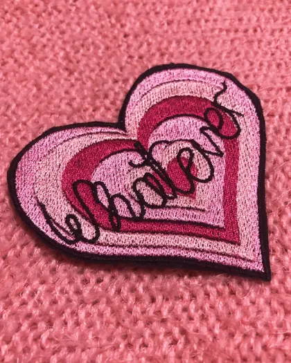 whatever-heart-pink-embroidered-patch-jacket-sew-on-patches.webp